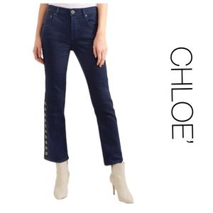 Chloe Jeans With Button Detail 4